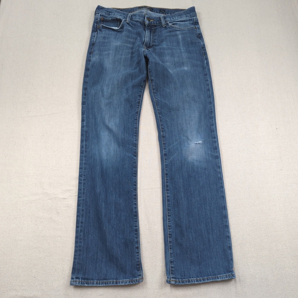 Lucky Brand Jeans Mens 31x32 Blue 361 Vintage Straight Casual Faded Preppy